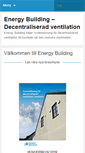 Mobile Screenshot of energybuilding.se