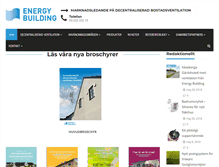 Tablet Screenshot of energybuilding.se
